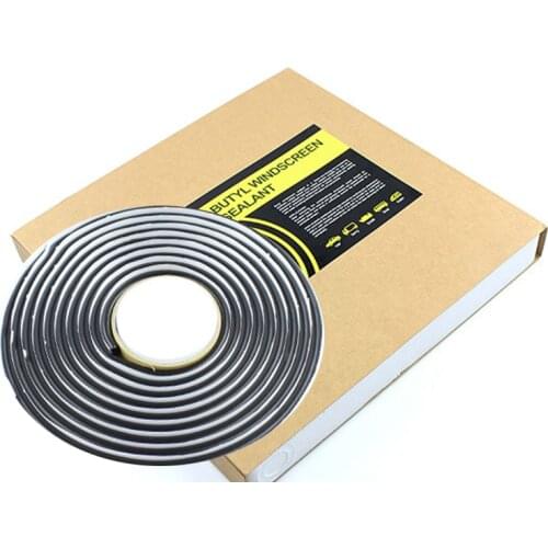 Headlight Sealant Retrofit Adhesive Headlight Door Edge Strong Sticky Black Snake Glue 4.57M Temperature Resistant Car Sealant
