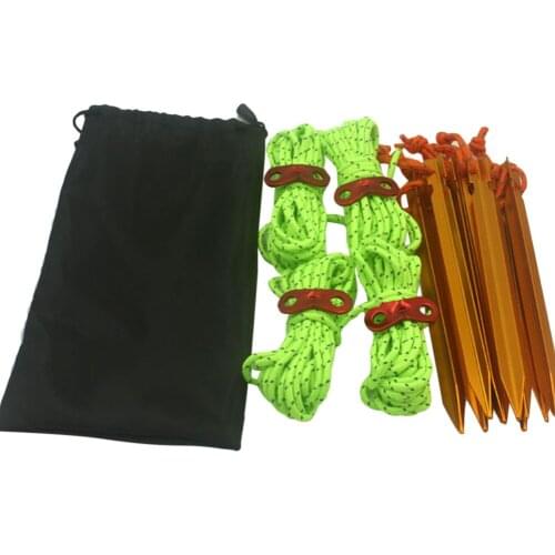 Tent Stakes Pegs Tent Fittings Aluminium Tent Peg Used for Camping Tents, Balcony Shading Hiking