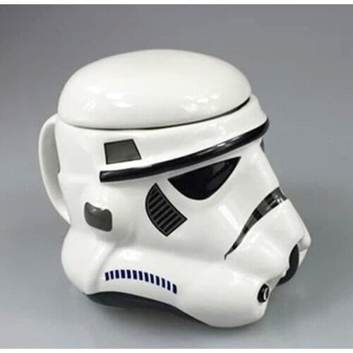 Disney Star Wars mug Darth Vader ceramic coffee mug White Soldier mug 3D large capacity water mug