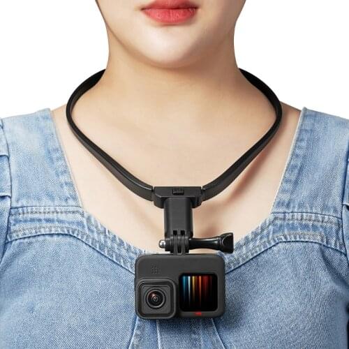 Wearable Smartphone Holder on Neck for POV Photographing Video Recording Selfie for Mobile Phone and Sports Cameras