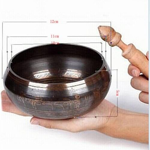 Wholesale >>OUTSTANDING OLD F CHAKRA TIBETAN SINGING BOWL 12cm