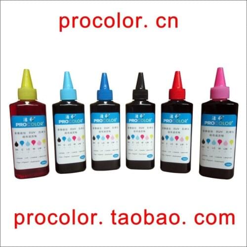 PROCOLOR Best photo CISS ink Refill kit dye ink for EPSON ICBK70 ICM70 ICY70 ICLC70 ICLM70 EP-805 EP805 EP 805 775 EP-775 EP775