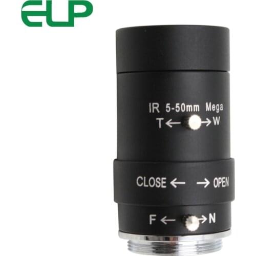 5-50mm manual varifocal 1/3" CCTV Camera CS mount Lens