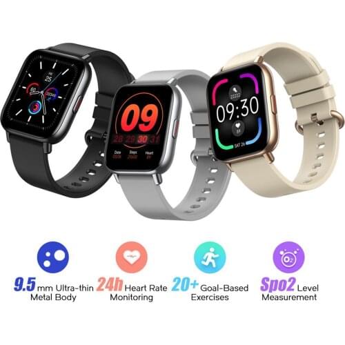 2021 New Zeblaze GTS Pro Smartwatch 1.65" TFT Fitness Tracker Heart Rate Blood Pressure Monitor Women Men Sports Watch