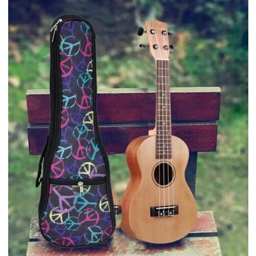 Thicker guitarra gig case ukulele bag small guitar backpack children guitar pack 21" 23"26 inch piano bags free shipping