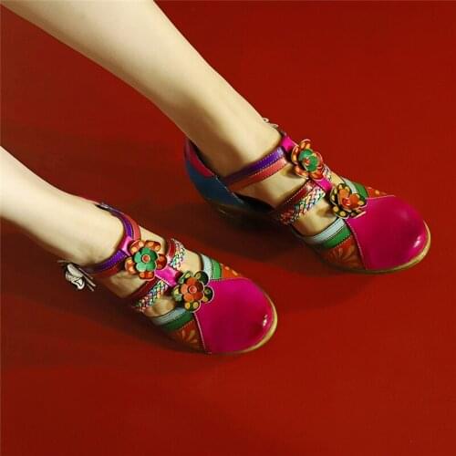 XIAPINGTOO Shoes With Medium Heels
