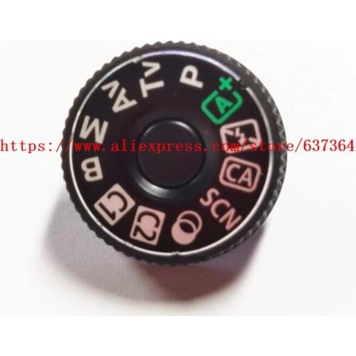 Repair Parts For Canon FOR EOS 80D Top Cover Mode dial With Interface Cap
