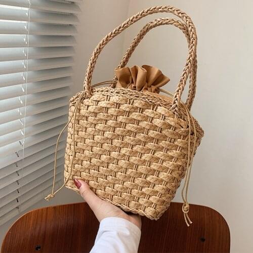 2021 Hand-Woven Womens Bag Summer Shoulder Bag This Year Popular Underarm Straw Bag new arrival hand bag