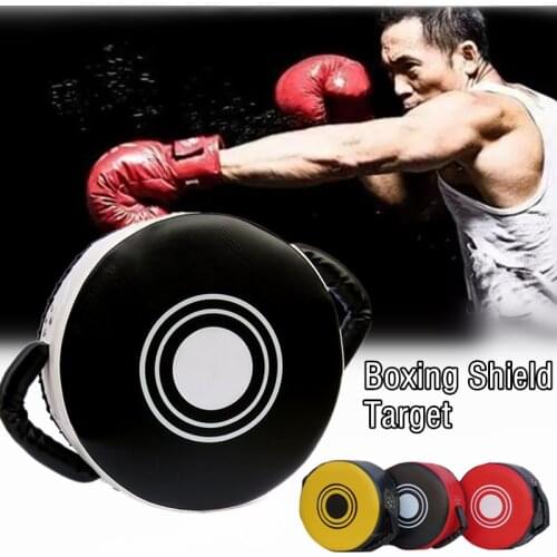 1Pc Boxing Shield Target Sanda Round Training Chest Protection Boxing Pad Taekwondo Foot Punching Pads