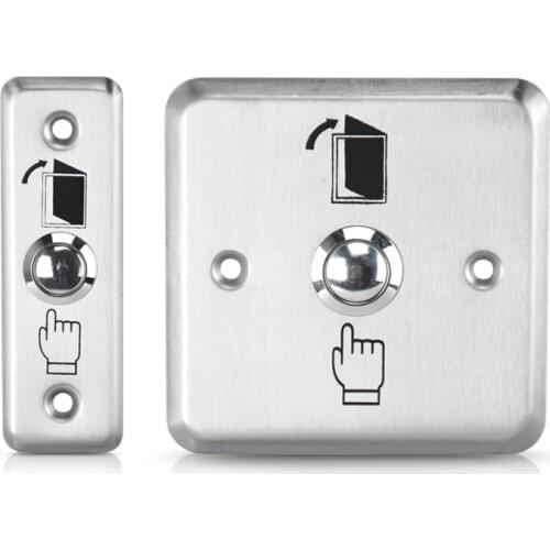 1Pcs Stainless steel Door Control Switch Electronic Door lock Automatic Door access control system switch Contact Metal Switch