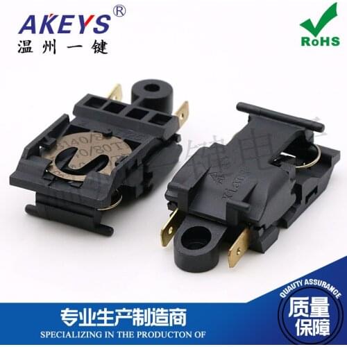 2PCS 16A high power Fast electric kettle Thermostat switch Accessories universal steam switch