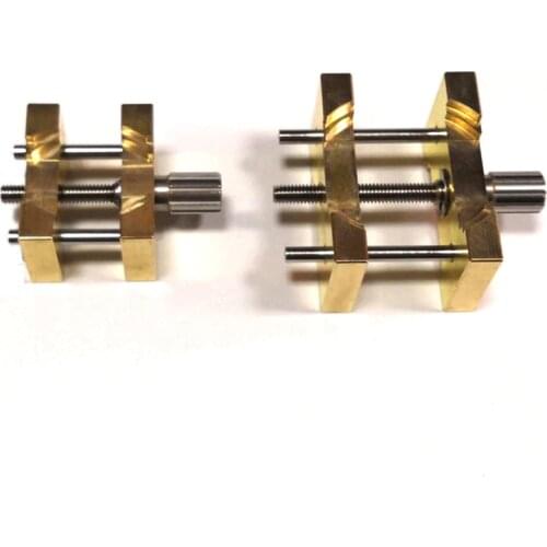 2PCS Brass Watch Movement Holder Fixed Base Repair Tool for Watchmaker Watch Movement Repair