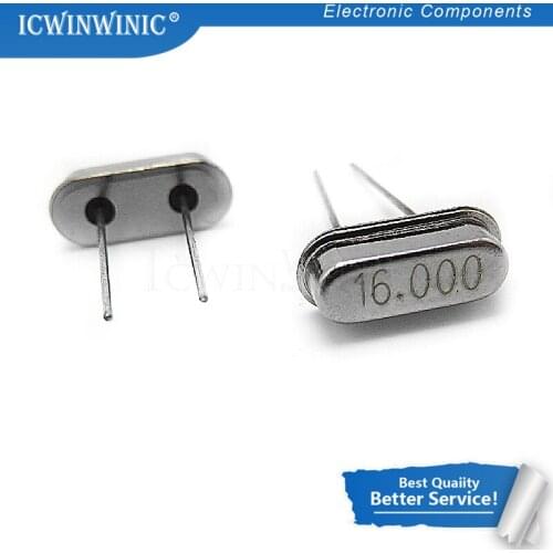 20piece hc-49s 16MHz Oscillator quartz resonator HC49S 49S 16M 16.000mhz crystal new In Stock