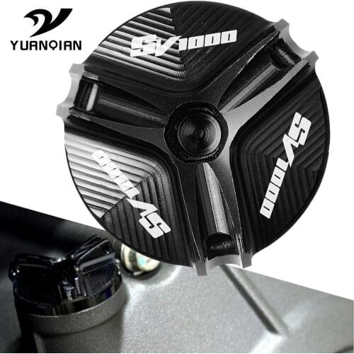For Suzuki SV 1000 S SV1000/S SV 1000 S 2003-2007 2004 2005 Motorcycle Accessories Aluminum Engine Oil Tank Cap Oil Filler Cap