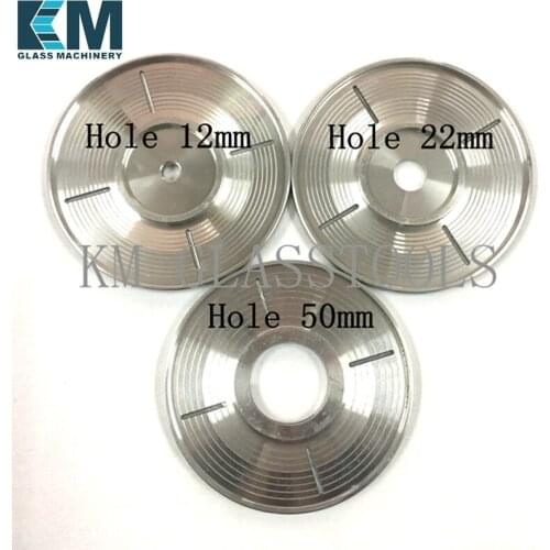 AL plate of Glass Straight line edger ,Used for felt wheels or 10S poshing wheels .Diameter 130/150mm,Hole12/22/50mm