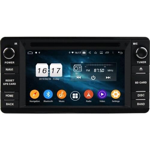 6.2" 2 Din 8 Core Android 10.0 Car Stereo For MITSUBISHI Outlander 2014 Multimedia Player 4+32GB 4+64GB Audio 1024*600 DSP Radio