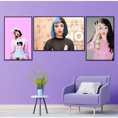 Melanie Martinez Art Canvas Painting Set Prints And Posters Wall Picture For Bedroom Living Room Decorative Picture Plakat