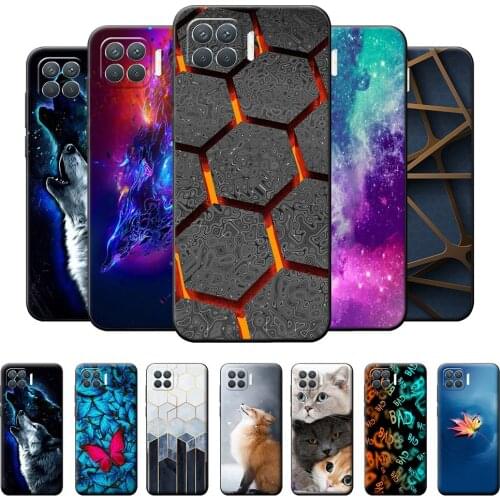 For OPPO A93 Case TPU Case For OPPO A93 Silicone Soft Phone Case For OPPO A93 A 93 Cartoon Protective Back Cover OPPO A93 Flower