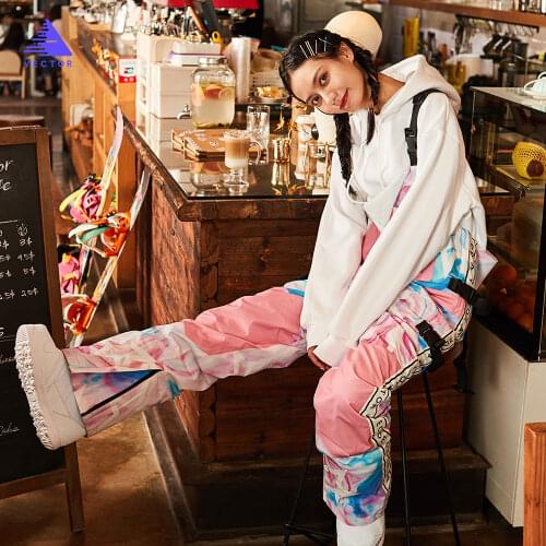 Extra Thick Men Women Ski Pants Straight Full Overalls Winter Warm Windproof Waterproof Outdoor Sports Snowboard Snowmobile