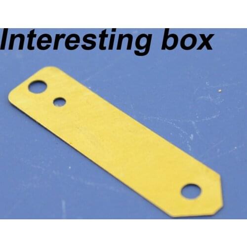 Electrode zinc sheet copper sheet 1040 Fruit battery material Potato power generation scientific experiment material