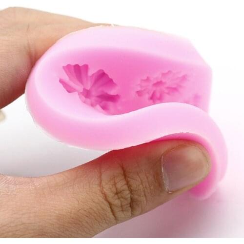 Mould Practical Silicone Baking Cake Mold Healthy Bakeware Flower