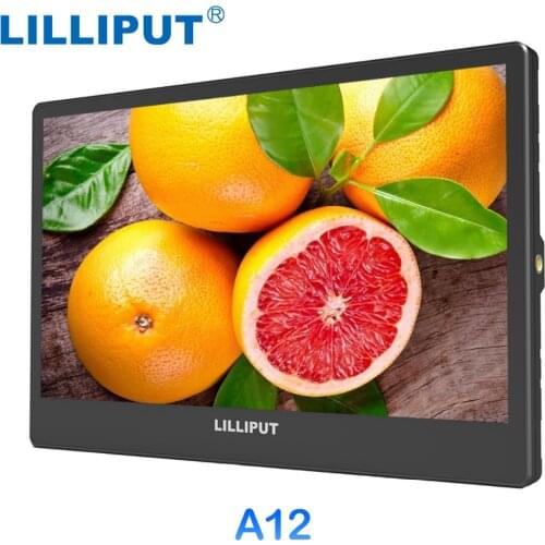 LILLIPUT A12 12.5 Inch 3840*2160 Native Resolution Quad View 4K 3G-SDI HDMI-Compatible SD Displayport Input On-Camera Monitor