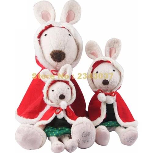 Kawaii le sucre sugar rabbit red cloak rabbit doll plush stuffed Toy