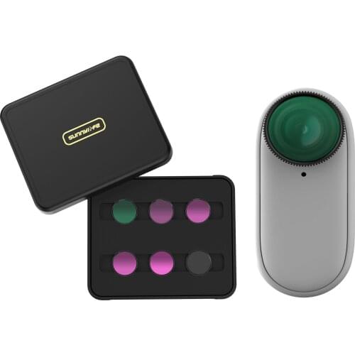 Insta360 Go 2 Filter ND 4 8 6 32 MCUV CPL Filter Sets Thumb Sports Camera Insta360 Go2 Accessories
