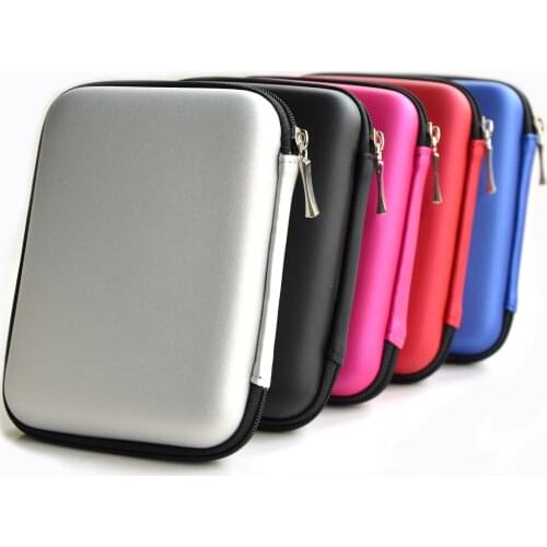NEW 2.5" HDD Bag External USB Hard Drive Disk Carry Mini Usb Cable Case Cover Pouch Earphone Bag for PC Laptop Hard Disk Case
