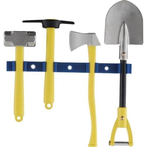 NEW 1:10 Scale Accessories Metal Shovel Hammer Pickaxe Axe Set for 1/10 RC Crawler Axial SCX10 Traxxas TRX4 D90 TF2 D110 Tamiya