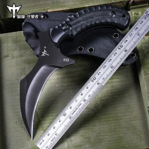 Voltron outdoor camping tactical claw knife, high hardness hunting EDC sharp self-defense karambit