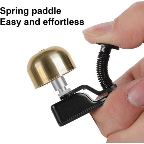 Bicycle Bell Mini Safety Warning Copper Aluminum Alloy Handlebar Horn MTB Bike Bells for Road Bike Stable Cycling Bell
