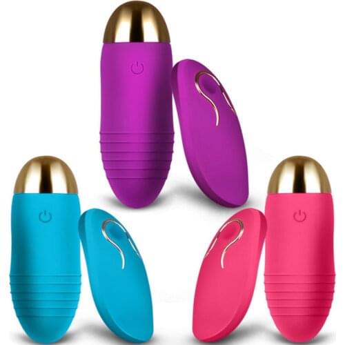 Wireless Remote Control Vibrating Bullet Egg Vibrator Sex Toys for Woman USB Recharging Clitoris Stimulator Vaginal Massage Ball