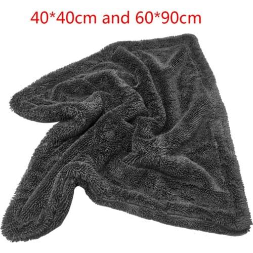 50LC Microfiber Car Drying Towel Super Absorbent Car Cleaning Drying Cloth Universal Double Side Clean Dirt Thicken Absorbent