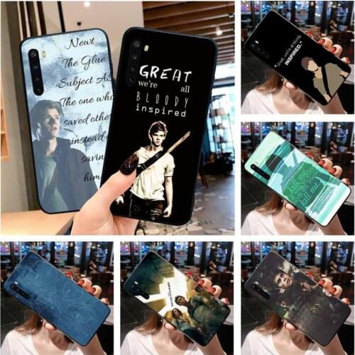 Newt Quotes The Maze Runner Phone Case for Xiaomi Mi Note 10 Lite Mi 9T Pro xiaomi 10 10 CC9 Pro