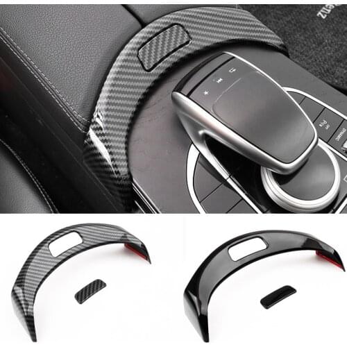 Interior Center Armrest Box Switch Cover Trim For Mercedes benz C Class W205 GLC Class X253 2015-2020 Accessories