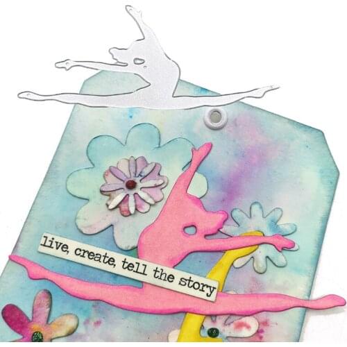 Julyarts Do The Splits Dies 2021 Metal Dies Cutting for Scrapbooking Stencil For DIY Scrapbook Paper Album for Handwork Creative