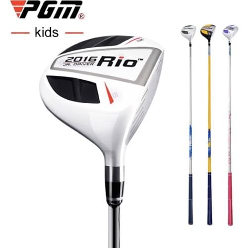 PGM RIO Golf Clubs Kids Right Handed Aluminum Alloy Head Children Drivers 1# Wood Pole Carbon Shaft JRMG004 Wholesale