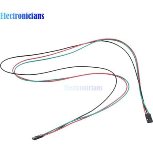 5Pcs 70cm 3Pin Cable set Female-Female Jumper Wire for Arduino 3D Printer Reprap