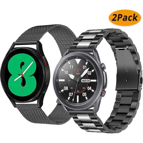Metal Strap For Samsung Galaxy Watch 4 40mm 44mm Correa Bracelet Stainless Steel Band For Galaxy Watch 4 Classic 42mm 46mm S3