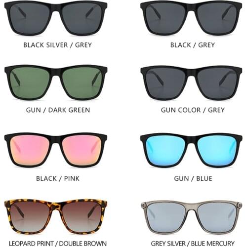 Sunglasses for Men Glasses Driving Polarized Designer Aluminum Magnesium Leg Coating Lens Shades Lunette De Soleil Homme Vintage