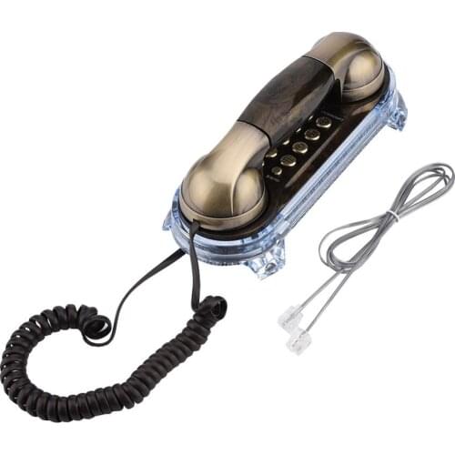 Retro European Style Wall-mounted Telephone, Wired Telephone, Landline Fashion Antique Telephone, Family Hotel Telephone