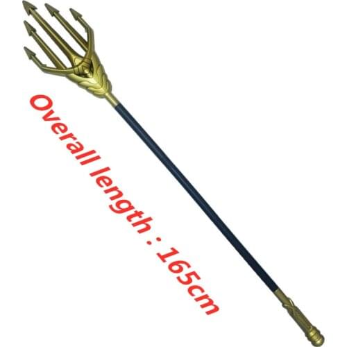 New 165cm PVC Aquaman Anime props Arthur Curry Orin Heroes Trident of Neptune Gift Cosplay Action Figure Collectible Model Toy