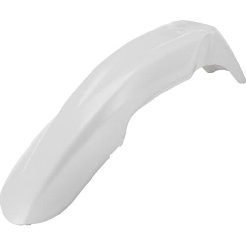 For X2 CQR Motocross Front Fender for Jialing Zongshen GY Front Mudguard / Front Masonry White
