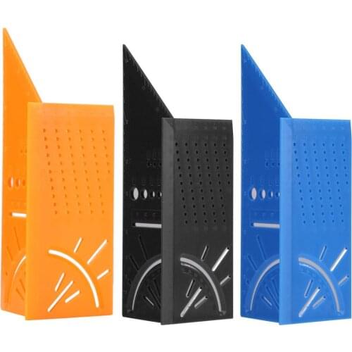 Aluminum Scriber Dovetail Marking Template Vertical Angle Calibration Marking Gauge Marker Angle Ruler Template Woodworking Tool