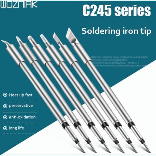 JBC C245 Replacement Soldering Iron Tip C245-029 C245-030 X245-SK Welding Nozzle Grip Compatible With JBC T245 Soldering Station