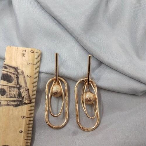 Jewelry earring personality joker copper restoring ancient ways is a font ball ball stud earrings earrings female D46