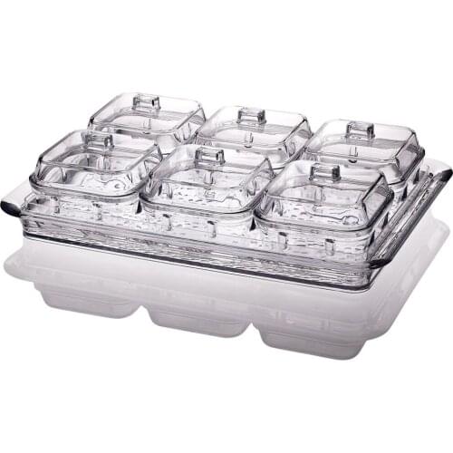 Transparent 6Lı Lid Breakfast