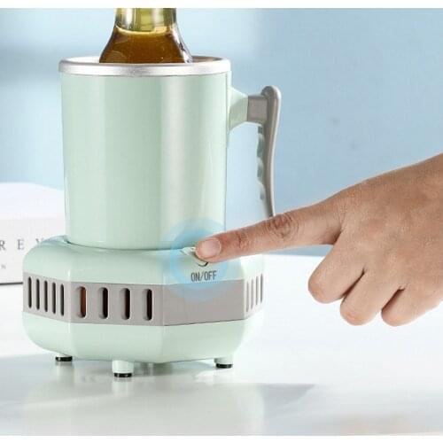 1Pcs Beverage Fast Cooler Cup Electric Beer Bottle Can Water Soda Drinks Cooling Mug Beverage Cooler Home Cooling Tools