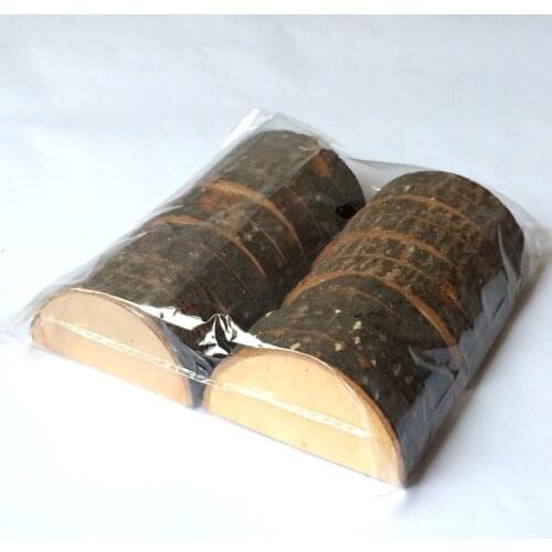 10pcs Rustic Wooden Stump Wedding Party Reception Stand Number Name Table Menu Picture Photo Clip Place Card Holder